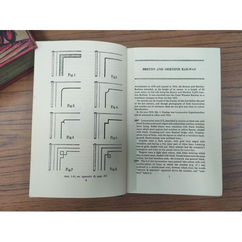 108 - Railways. A carton of various vols., mainly railway reference. To include Britain's Railway Liveries... 