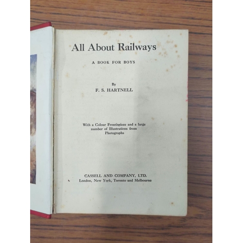 108 - Railways. A carton of various vols., mainly railway reference. To include Britain's Railway Liveries... 