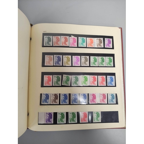 214 - Four collector's postage stamp albums comprising of Commonwealth and World issues. To include issues... 