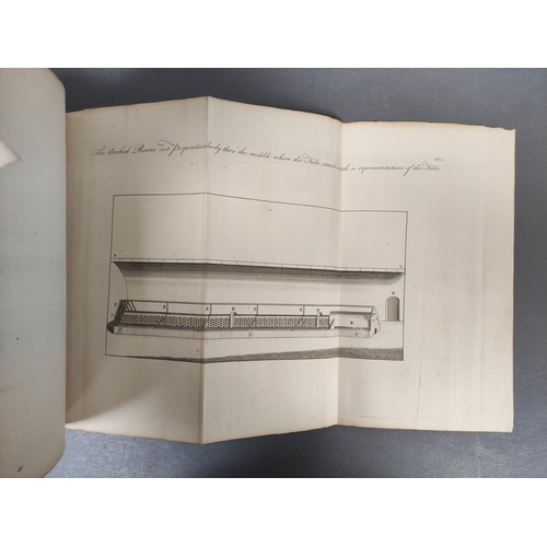 55 - MILLER PHILIP.  The Abridgement of the Gardeners Dictionary. Eng. frontis & 12 fldg. e... 