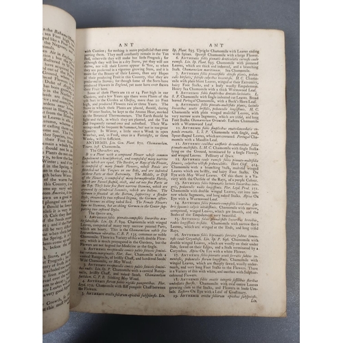 55 - MILLER PHILIP.  The Abridgement of the Gardeners Dictionary. Eng. frontis & 12 fldg. e... 