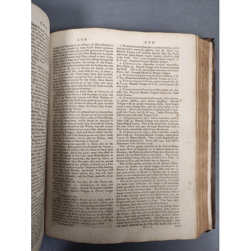 55 - MILLER PHILIP.  The Abridgement of the Gardeners Dictionary. Eng. frontis & 12 fldg. e... 