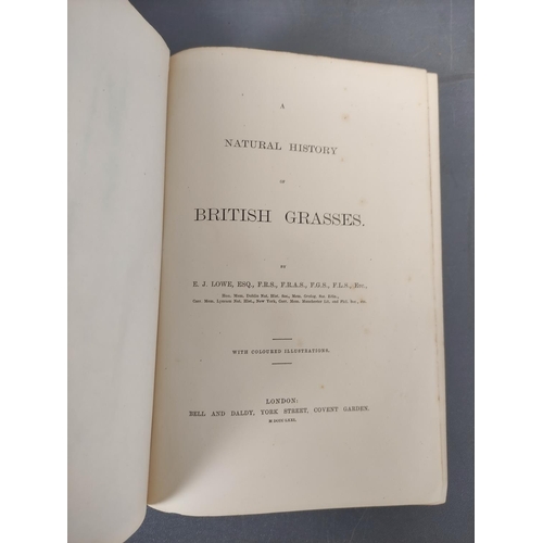 61 - PRATT ANNE.  The Flowering Plants, Grasses, Sedges & Ferns of Great Britain. 4 vols. M... 