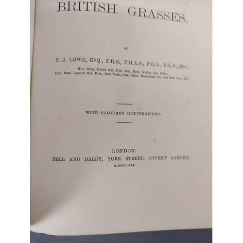 61 - PRATT ANNE.  The Flowering Plants, Grasses, Sedges & Ferns of Great Britain. 4 vols. M... 