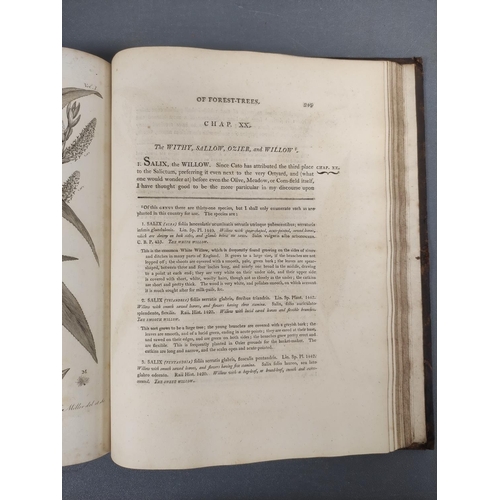 63 - EVELYN JOHN.  Silva or A Discourse of Forest-Trees & the Propagation of Timber. 2 vols... 