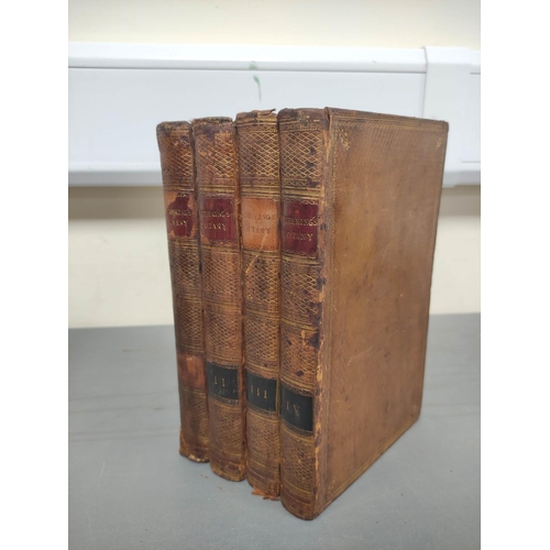 67 - WITHERING WILLIAM.  A Systematic Arrangement of British Plants. 4 vols. Fldg. & other ... 