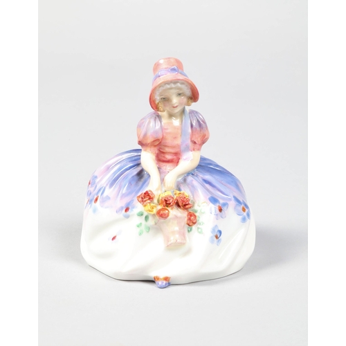 10 - Royal Doulton porcelain figure; Monica; 11cm high