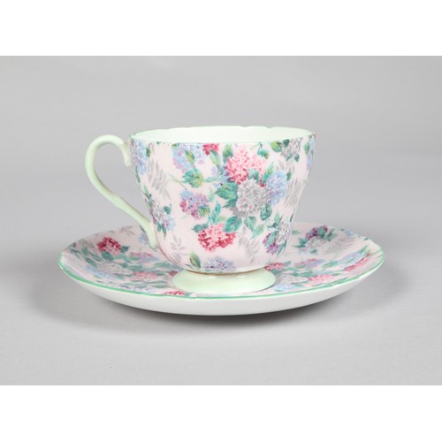 173 - Part tea set by Shelly 'Summer Glory'