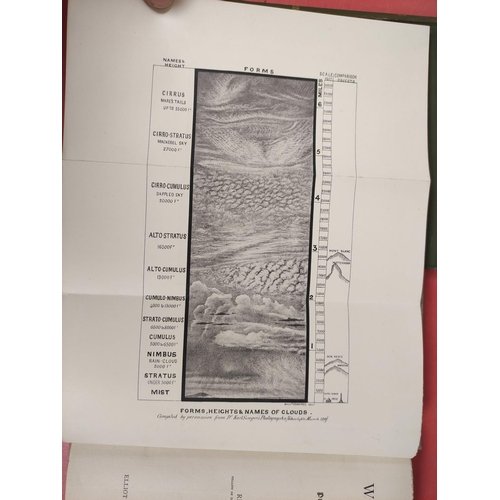 2 - WORTHINGTON A. M.  A Study of Splashes. Photograph illus. Orig. green cloth gilt. 1908; al... 