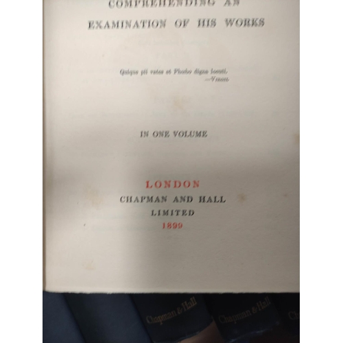 23 - CARLYLE THOMAS.  The Works. The set of 30 vols. Illus. Blue cloth. Centenary Edition, 1890... 