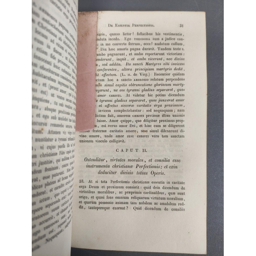 33 - SCARAMELLO J. B.  Directorium Asceticum. 4 vols. Half vellum. Louvain, 1848.... 