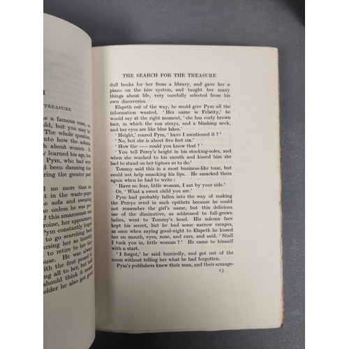 37 - BARRIE J. M.  Works. The Kirriemuir Edition. 10 vols. Small quarto. Cloth backed brds. 1913.... 