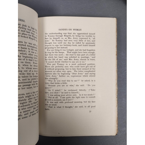 37 - BARRIE J. M.  Works. The Kirriemuir Edition. 10 vols. Small quarto. Cloth backed brds. 1913.... 