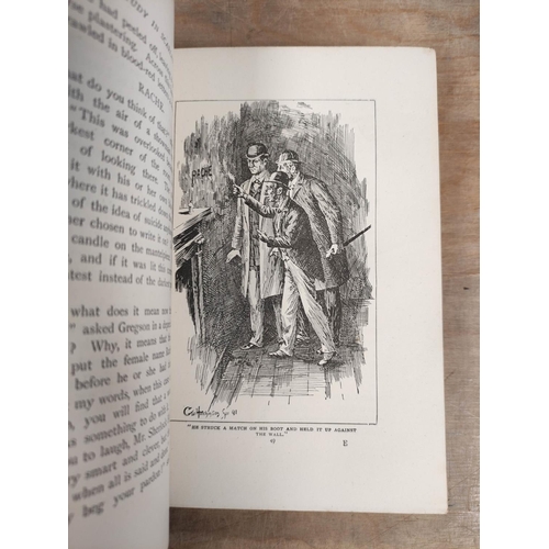 264 - CONAN DOYLE A.  The Memoirs of Sherlock Holmes. Text illus. by Sidney Paget. Large 8vo. Orig. pict. ... 