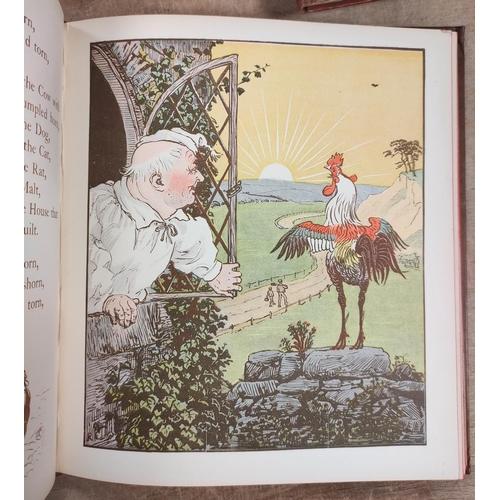 266 - CRANE WALTER.  Pan Pipes, A Book of Old Songs. Col. illus. & decs. throughout. Oblong ... 