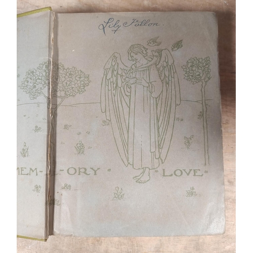 268 - ROSSETTI CHRISTINA.  Poems. Tipped in col. plates & other illus. by Florence Harrison. Quarto. O... 