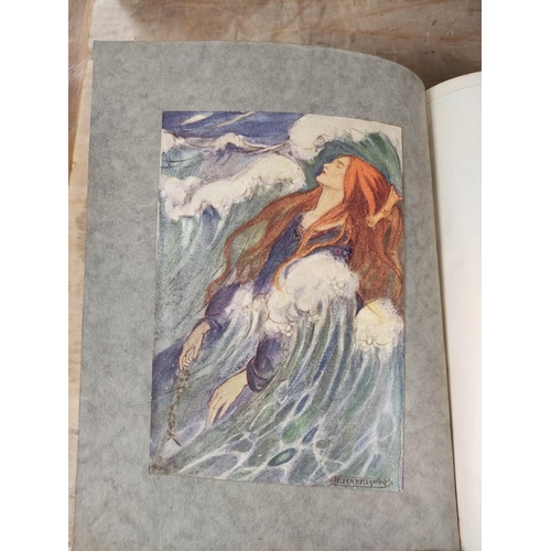 268 - ROSSETTI CHRISTINA.  Poems. Tipped in col. plates & other illus. by Florence Harrison. Quarto. O... 