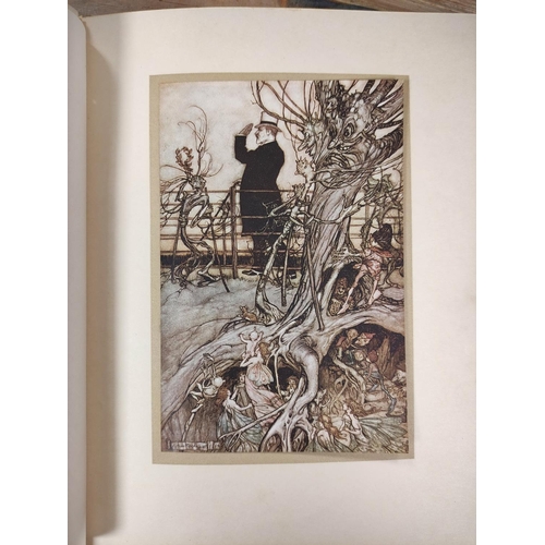 269 - RACKHAM ARTHUR (Illus).  Peter Pan in Kensington Gardens. 44 tipped in col. plates (of 50). Quarto. ... 