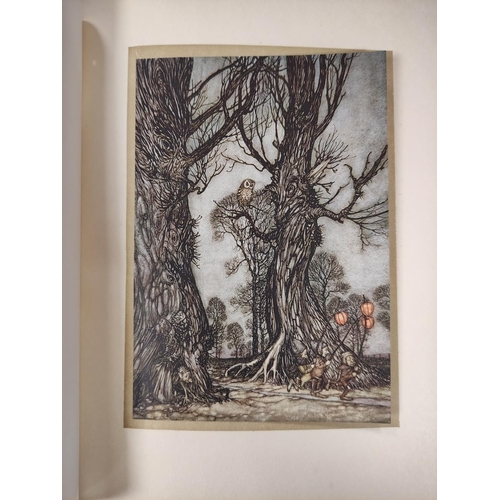 269 - RACKHAM ARTHUR (Illus).  Peter Pan in Kensington Gardens. 44 tipped in col. plates (of 50). Quarto. ... 