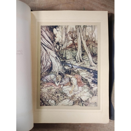 269 - RACKHAM ARTHUR (Illus).  Peter Pan in Kensington Gardens. 44 tipped in col. plates (of 50). Quarto. ... 