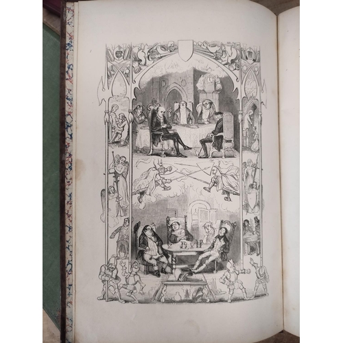 272 - KITTON F. G.  Dickens & His Illustrators. Port. frontis & plates. Quarto. Orig. green cloth,... 