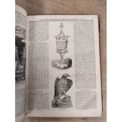 273 - CLARK W. M. (Pubs).  The Crystal Palace & Its Contents. Complete bound vol. Quarto. Ve... 