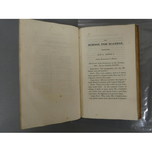 251 - SHERIDAN R. B.  School for Scandal as Performed before His Excellency the Earl of Carlisle... 