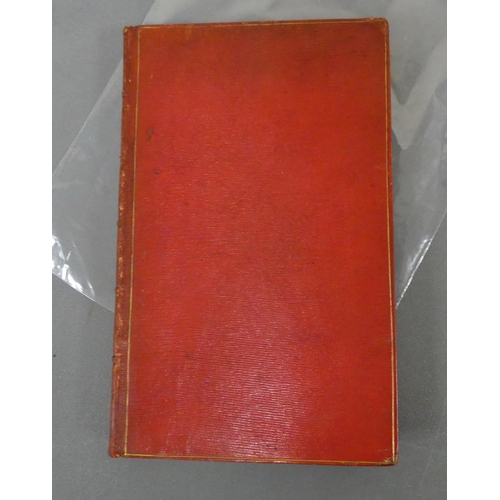 254 - SCOTT WALTER.  Ballads & Lyrical Pieces. Full red russia. Edinburgh, 1806.