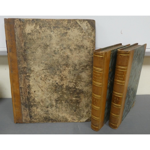 261 - (MORE HANNAH).  Coelebs in Search of a Wife. 2 vols. Half calf, marbled brds., internal foxing &... 