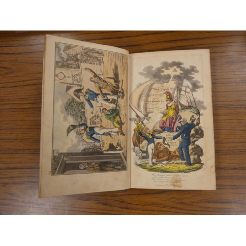 291 - (THORNTON ALFRED) The Adventures of a Post Captain. Good hand col. frontis, title & 22 plat... 