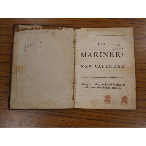 294 - COLSON NATHANIEL.  The Mariner`s New Calendar ... revised and adjusted to the New Stile by William M... 