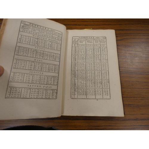 295 - COMMISSIONERS OF LONGITUDE. The Nautical Almanac and Astronomical Ephemeris for the Year 1772. ... 