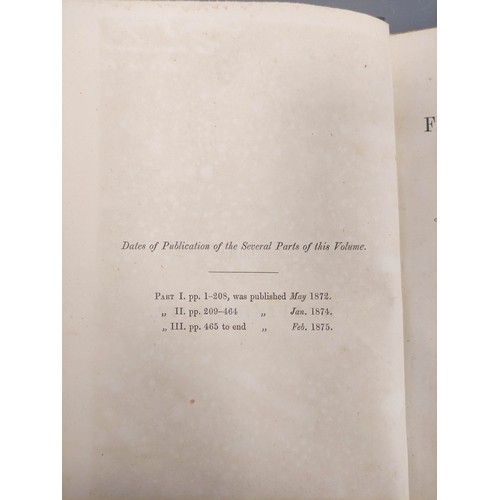 48 - HOOKER J. D.  The Flora of British India. Vols. 1 to 6. Orig. dark blue cloth, some wear. ... 