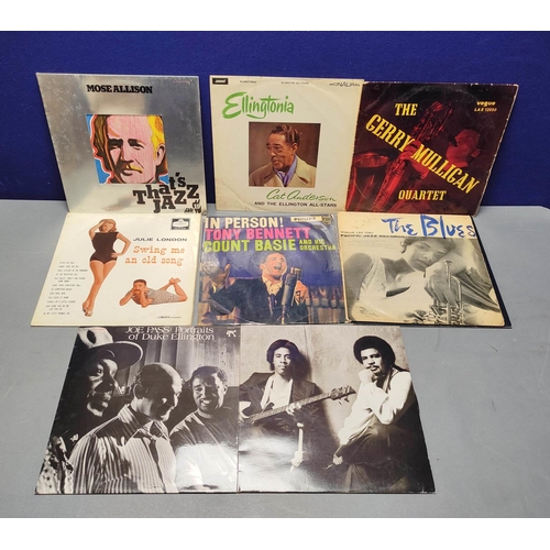 356 - Large collection of Jazz and Classical albums to include Duke Ellington, Tony Bennett, Sammy Davis J... 