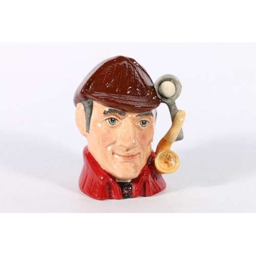 48 - Royal Doulton character jug 'The Sleuth' D6773, 10cm.