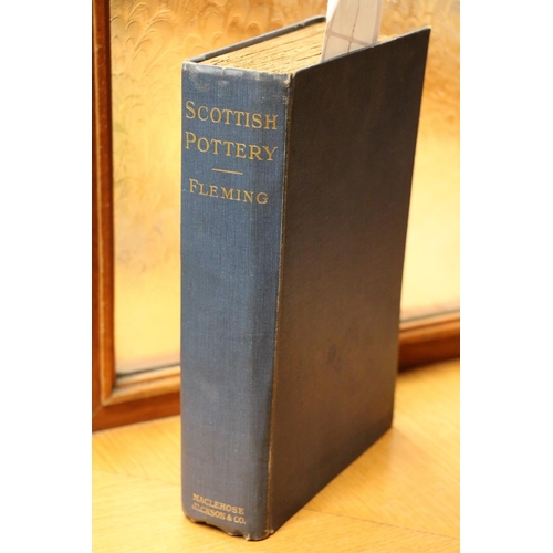 160 - Scottish Pottery by J Arnold Fleming, publ. MacLehose, Jackson & Co., 1923.