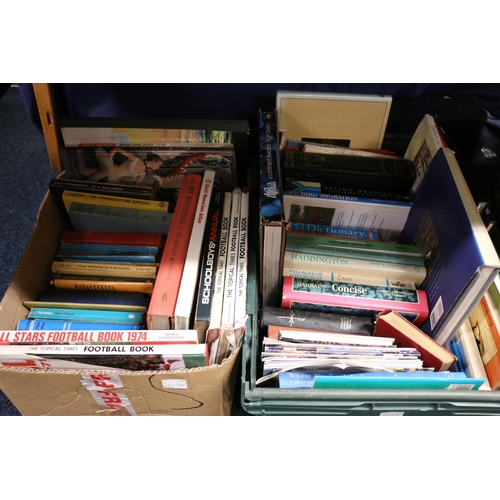 169A - Two boxes containing books and annuals to include Princess Tina Ballet Book, The Daily Mirror Book f... 