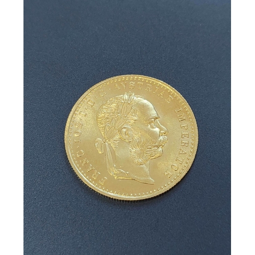 118 - Austro-Hungary Franz Joseph I 1915 gold Ducat. 3.5g