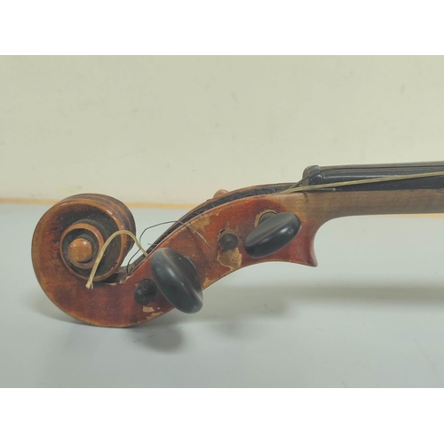 234 - Antique late 19th century German 4/4 'Excelsior' violin after Stradivarius by Alfred Moritz of Dresd... 