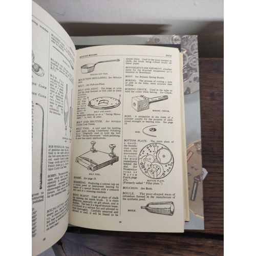 228 - Watch & clockmaking books. To include Watters. M Mechanical and Quartz Watch Repair, De Car... 