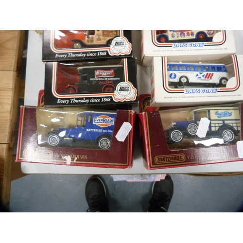 102 - Collection of model vehicles including Matchbox, Lledo, Days Gone By etc.