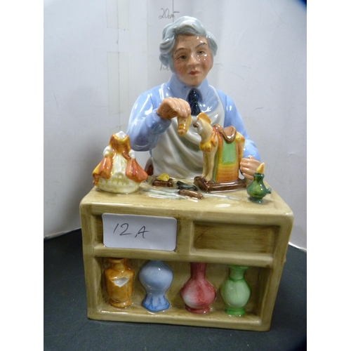 12A - Royal Doulton figure, 'The China Repairer' HN 2943.
