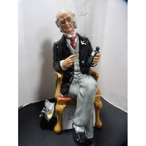 13A - Royal Doulton figure, 'The Doctor' HN 2858.
