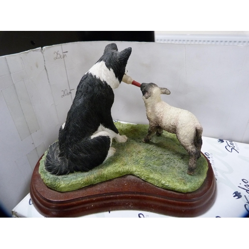 83 - Border Fine Arts group, 'Jock's Pride', no. JH5, designed by Ray Ayres, and 'Baby's Bottle', no, A89... 