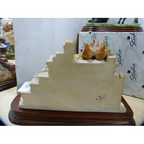 83 - Border Fine Arts group, 'Jock's Pride', no. JH5, designed by Ray Ayres, and 'Baby's Bottle', no, A89... 