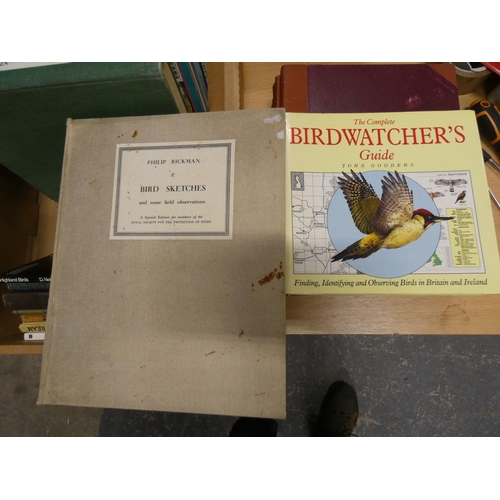 1 - Collection of various ornithological books.