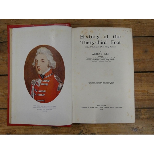 59 - 'The History of the Thirty-third Foot' , Duke of Wellinton's (West Riding) Regiment, by Albert Lee, ... 