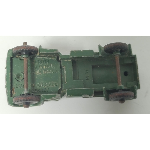 42 - Collection of loose vintage die-cast military vehicles comprising of five Lesney models to include G... 