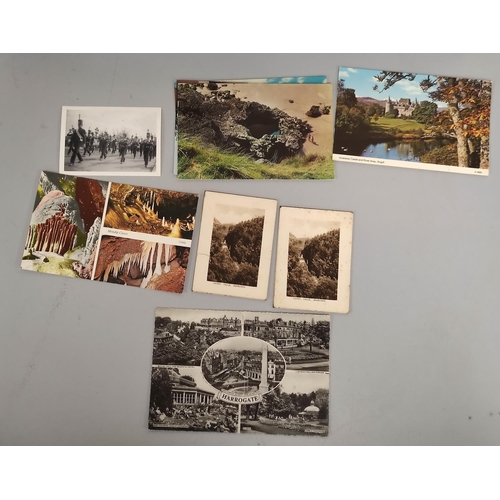 219 - Box containing approximately 500 topographical postcards dating predominantly from the 1960s-present... 