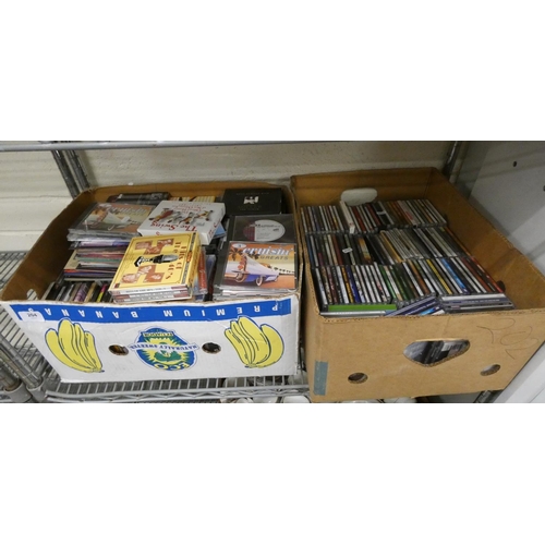 204 - Large box of CDs.